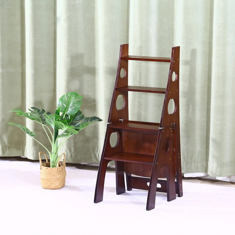 【多功能梯椅】折叠椅子餐椅家用简约爬高安全梯椅台阶梯两用