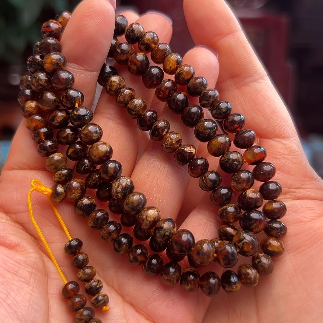 未镶嵌琥珀裸石抚顺琥珀20936七