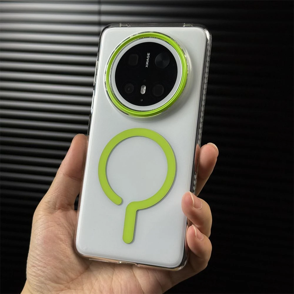 超薄适用华为Mate70Pro优享版手机壳问号磁吸不发黄mate60pro透明