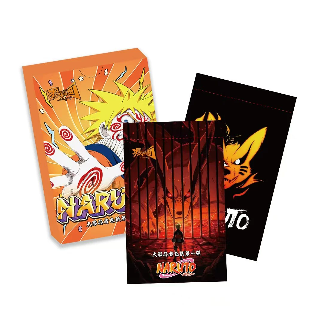 【抓丝】疾风动画火影忍者色纸-收藏卡牌（默认代拆）