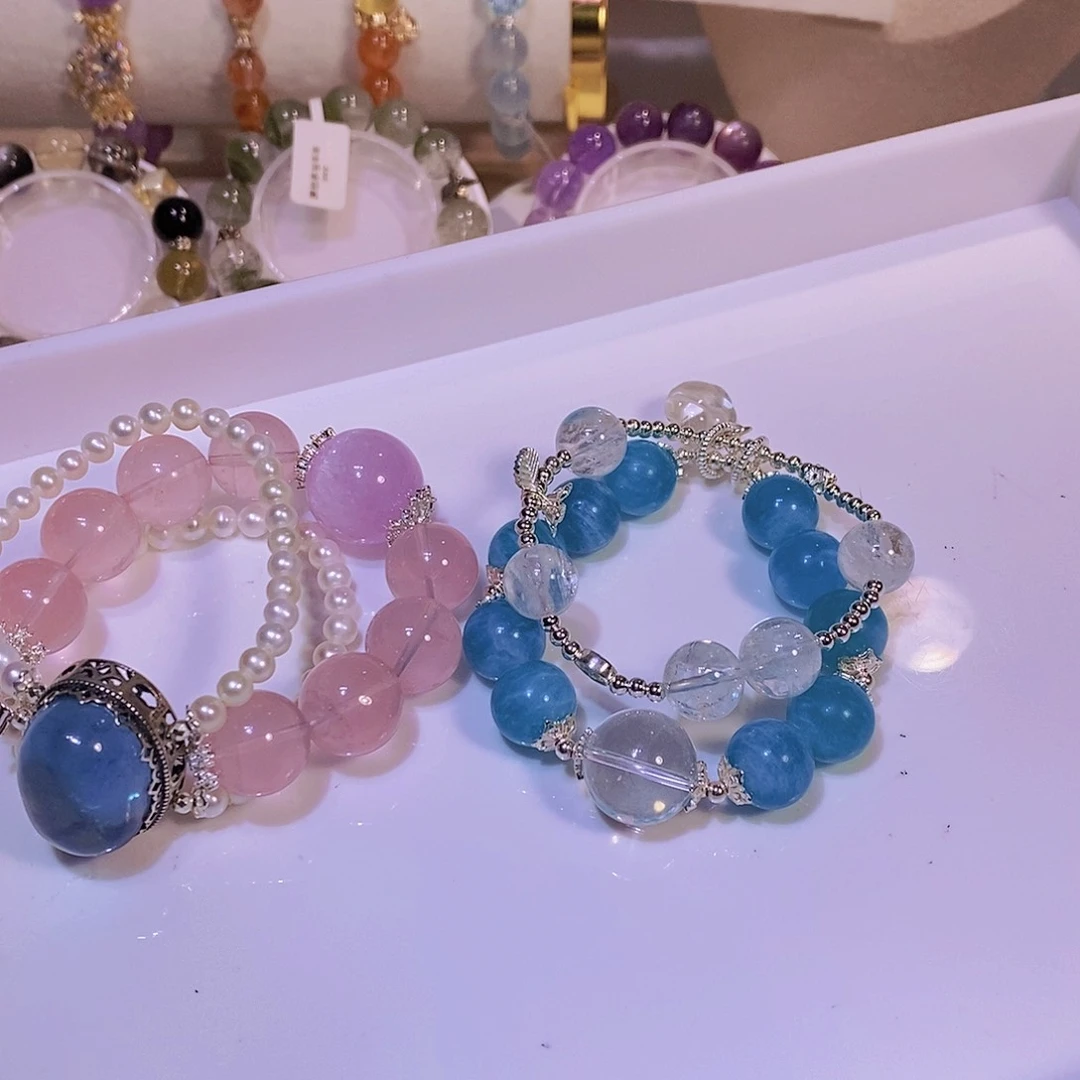 水晶手链未镶嵌超****宝