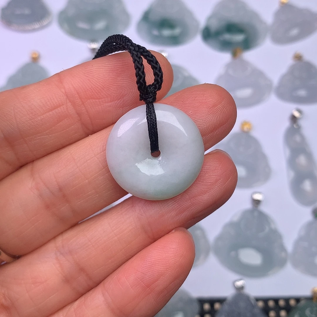 翡翠未镶嵌颈饰缅甸翡翠A货