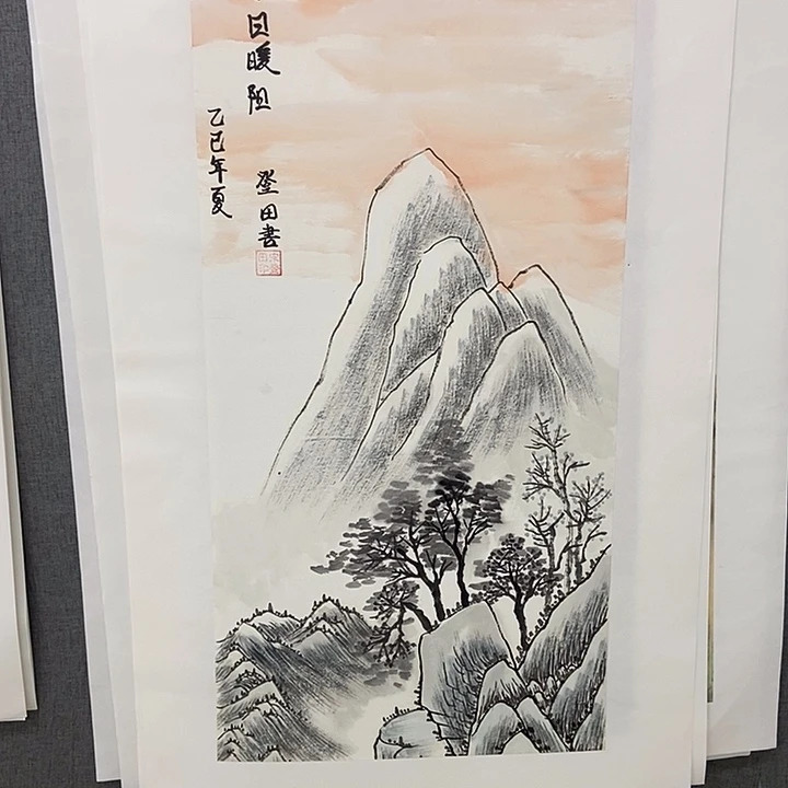 国画手寫手繪作品5