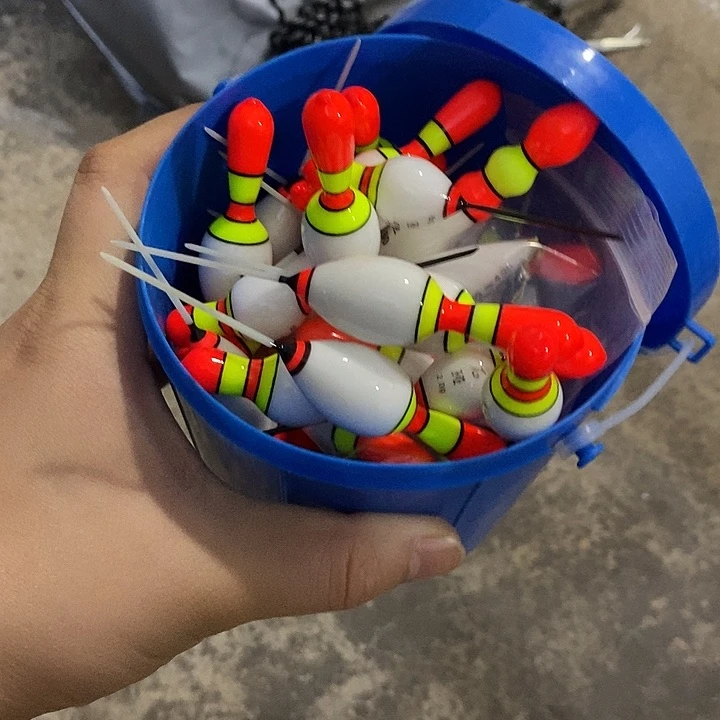 短奶嘴鱼漂随机发5根
