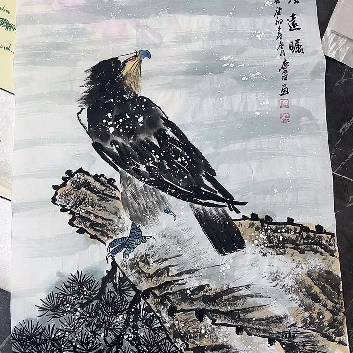 卡纸是纯手绘作品不要质疑