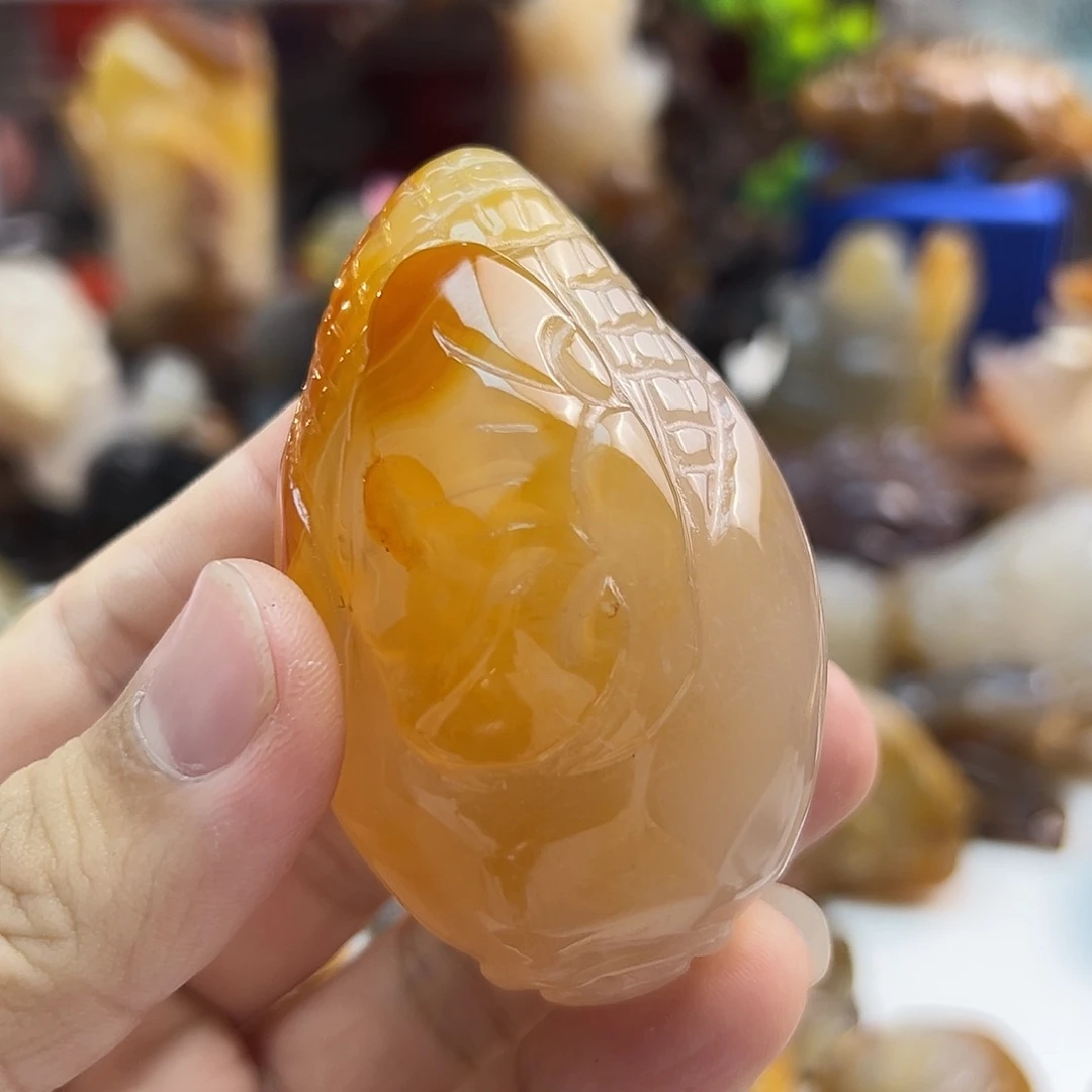 玛瑙/玉髓未镶嵌颈饰