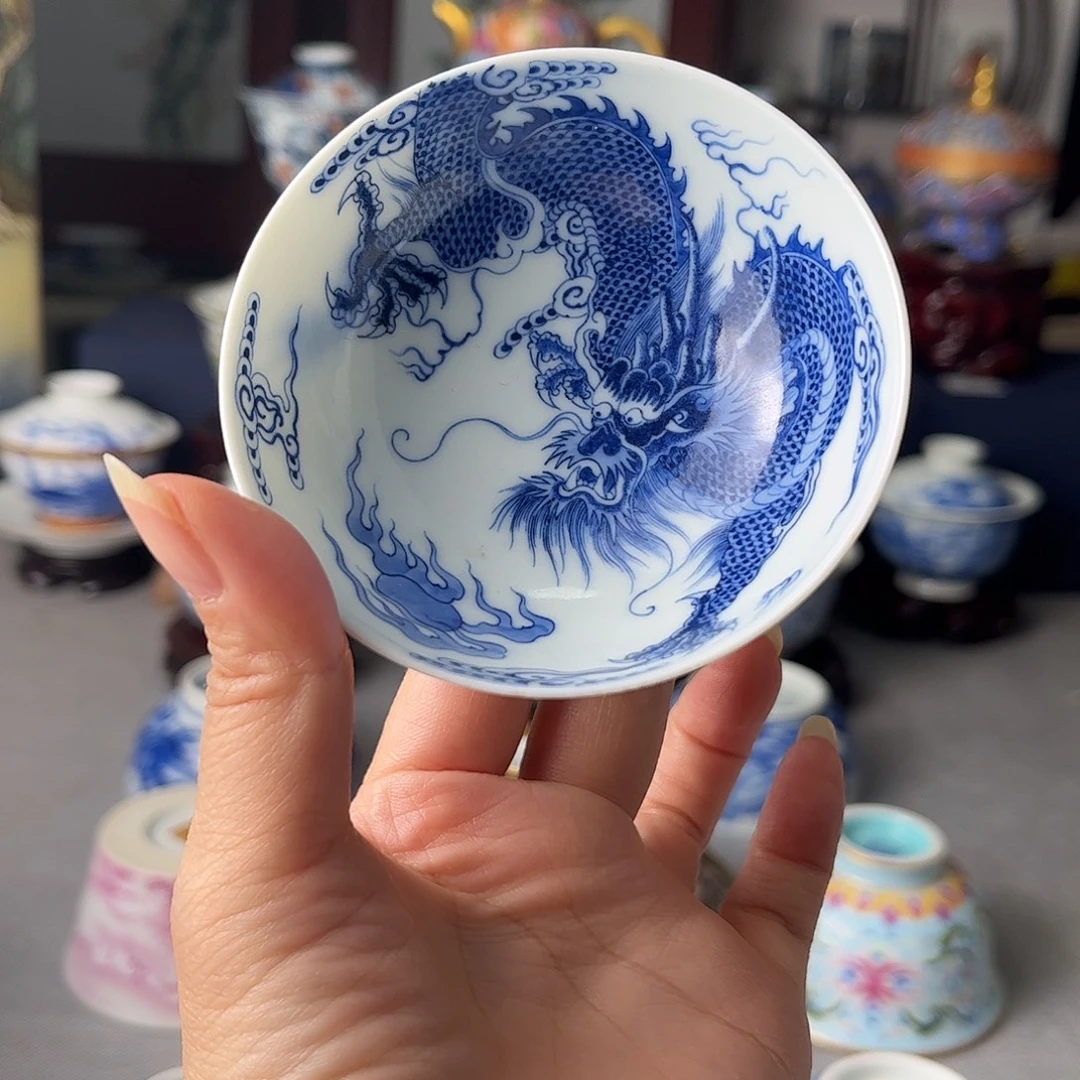 黑***钓陶福利陶瓷小杯一个