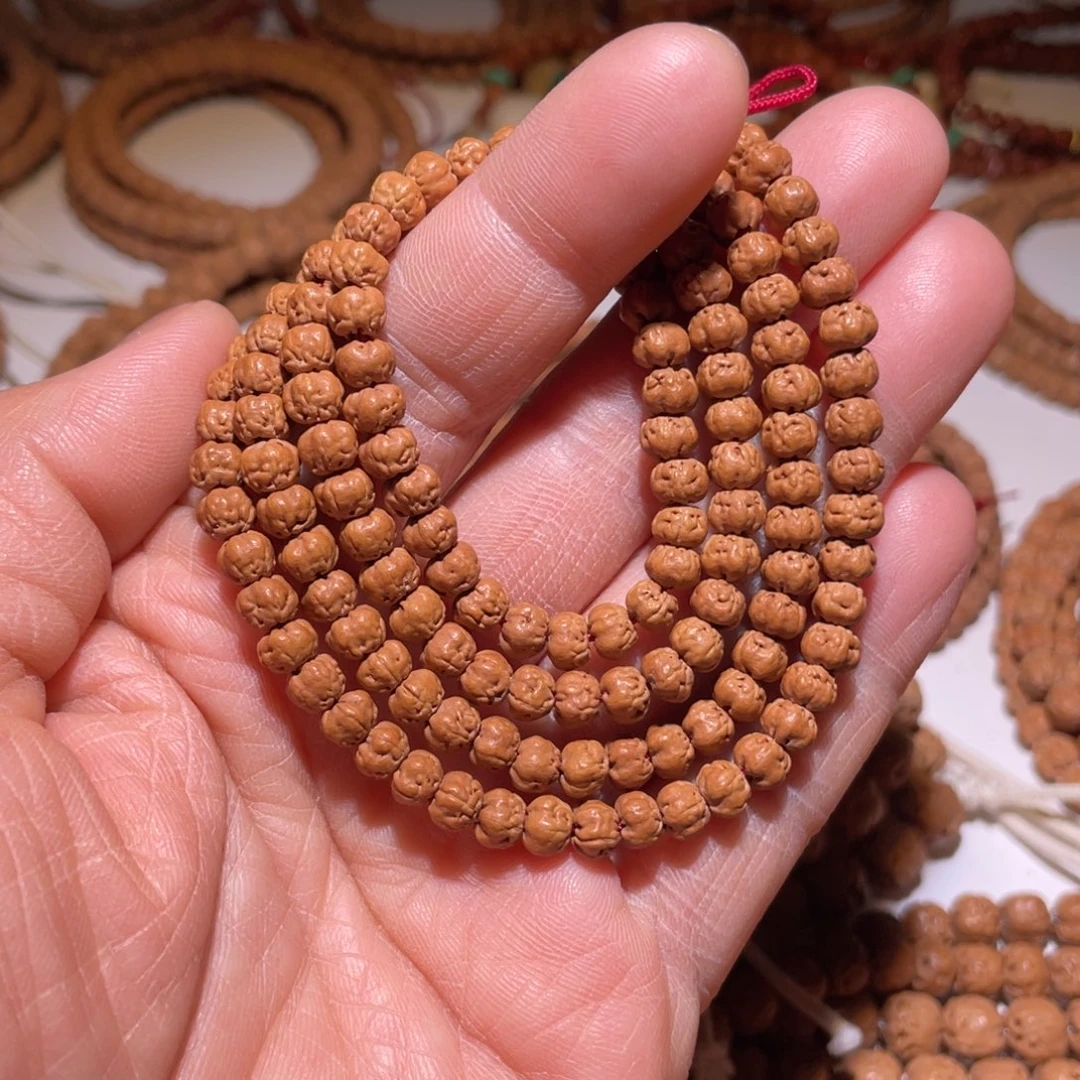 金刚菩提手串青**子原桩佛手珍藏款5+