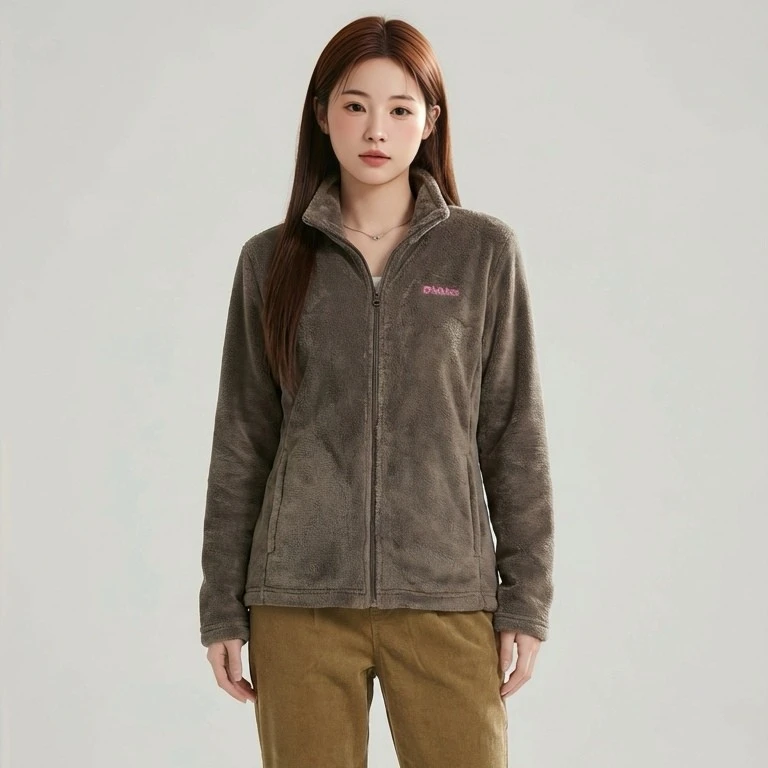 韩版抓绒摇粒绒卫衣秋冬内搭拉力服摩旅骑行服户外滑雪露营骑行女