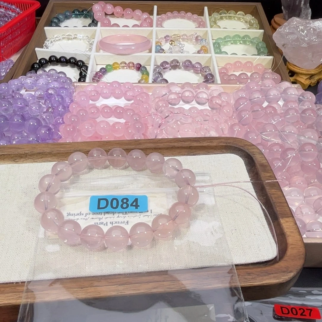未镶嵌手链水晶莫桑比克粉水11