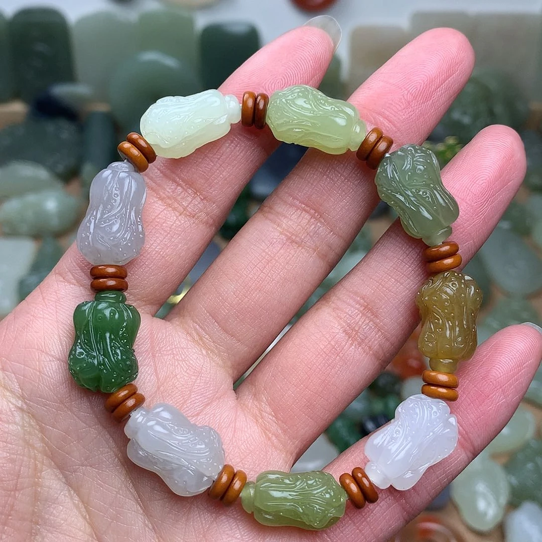 和田玉手链未镶嵌