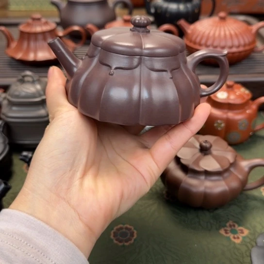 裙带紫泥宜兴紫砂