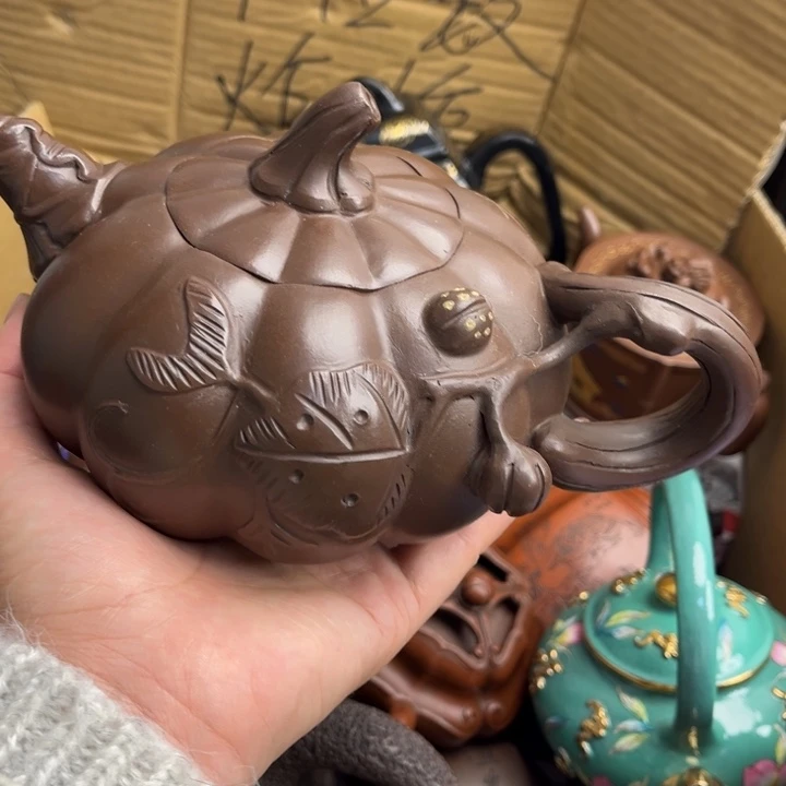 茶壶段泥紫砂壶等
