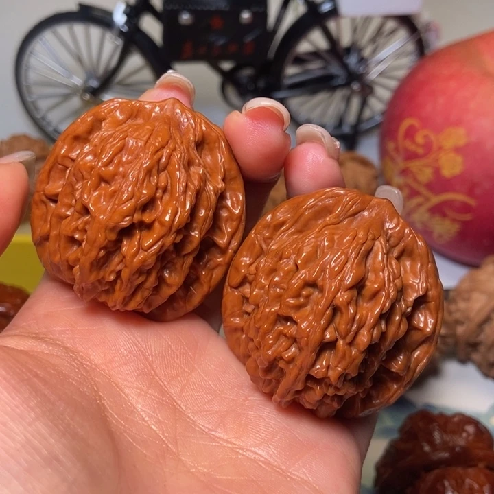 吊坠文玩核桃虎头41尺