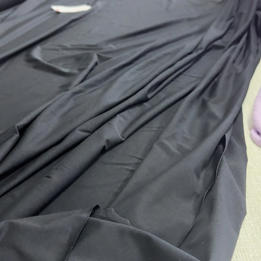 棉66号黑色莱卡一米