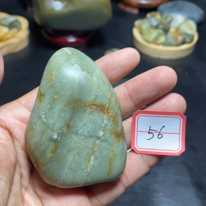 和田玉未镶嵌颈饰56