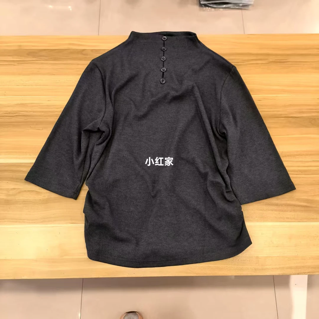 小红家时尚半高领中袖