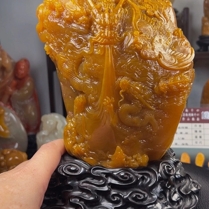 B***Y寿山石印石龙行天下