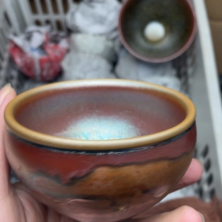茶盏建窑建盏主人杯