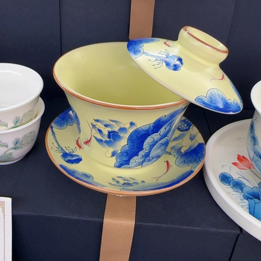 这些盖碗真好看！！！