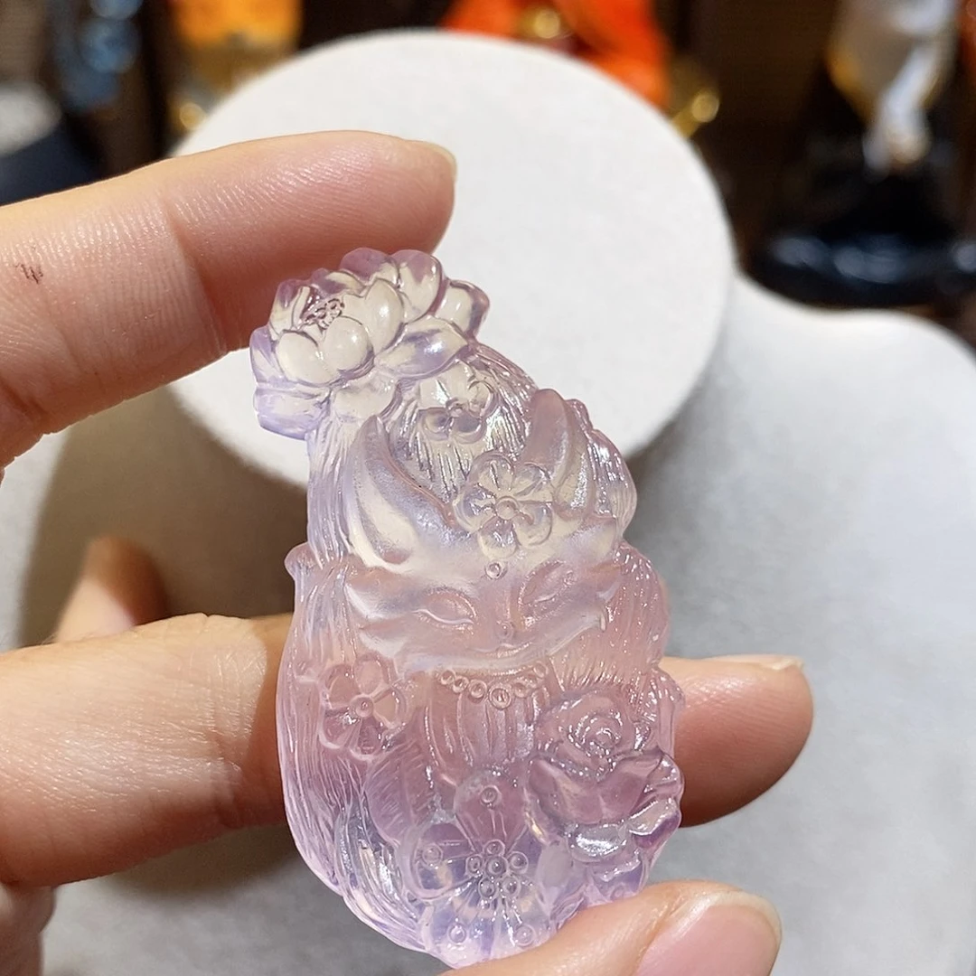 水晶颈饰未镶嵌追****?吊坠