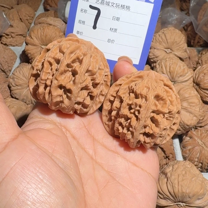 文玩核桃把件42苹果