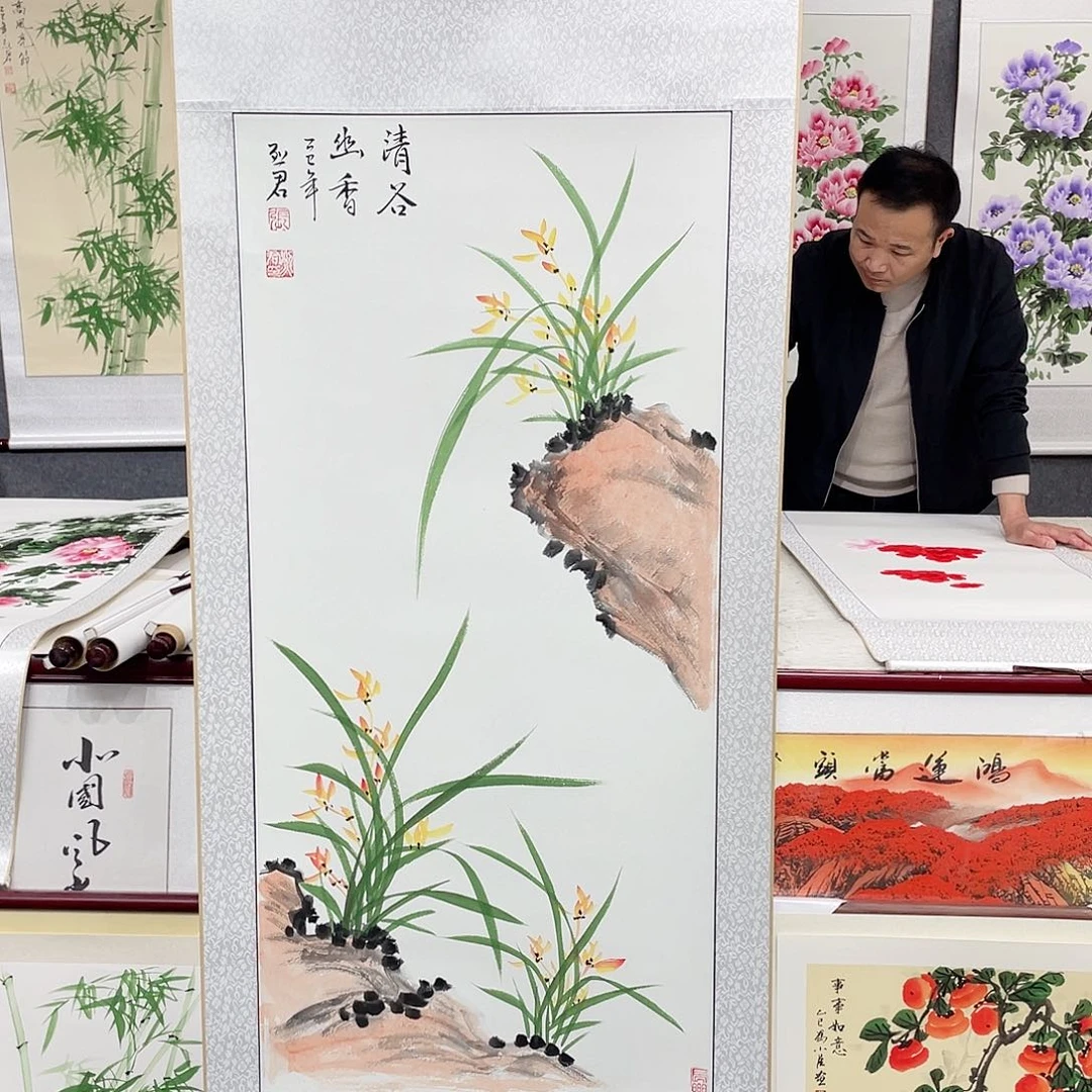 国画 手绘作品 手绘作品