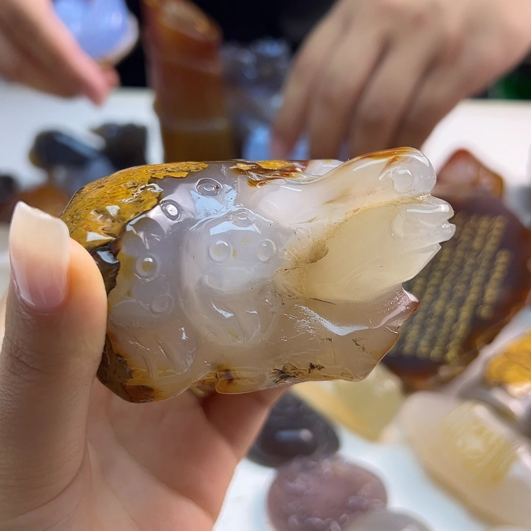 玛瑙/玉髓未镶嵌颈饰