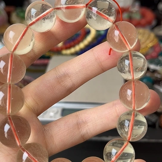 水晶手链未镶嵌矿坑