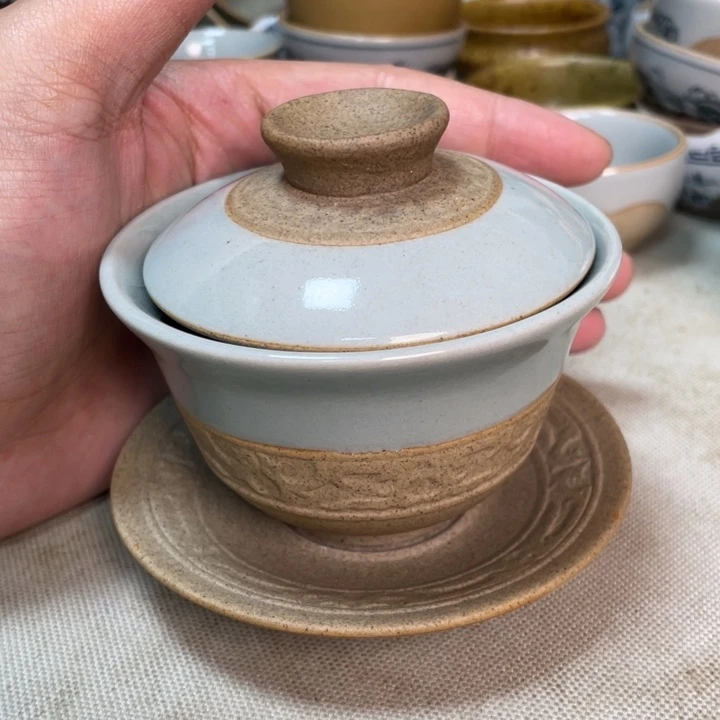 壶老段烧陶瓷茶器
