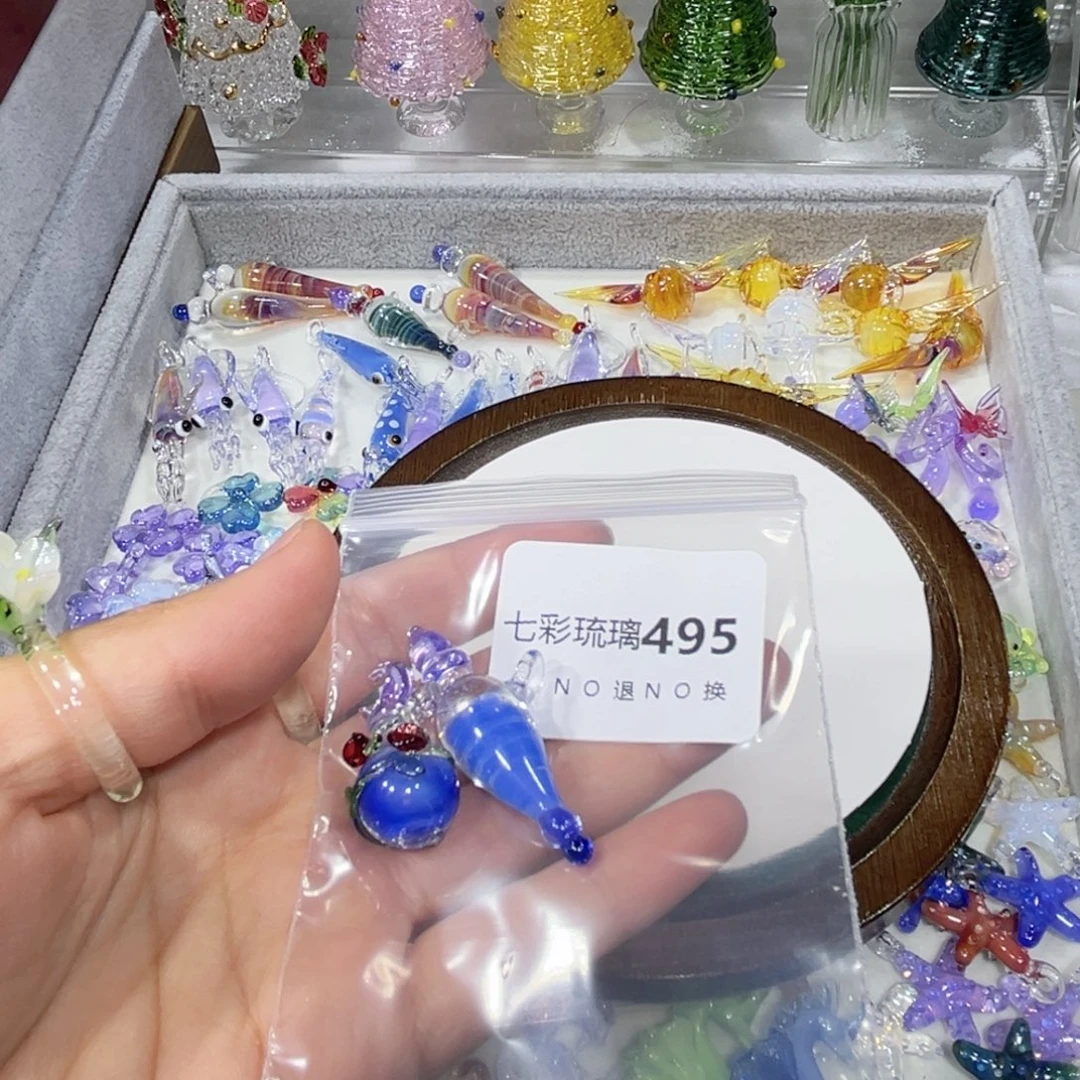 阿***版颈饰玻璃495许愿瓶两个