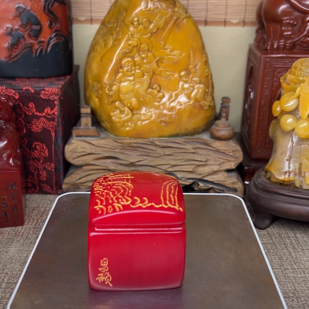寿山石印石精品印章