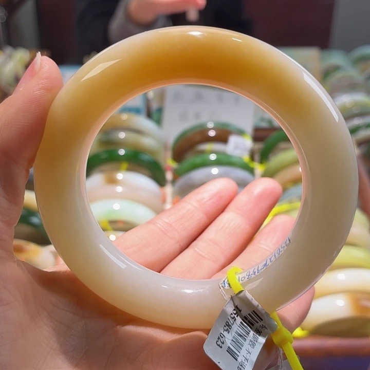 和田玉未镶嵌手镯59 56.57.58