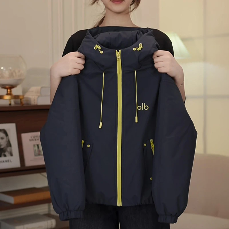 女童冬季新毛绒外套2025冬季新款中大童加绒厚款休闲外套Q63304