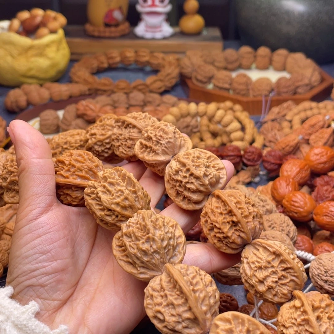 ****心文玩核桃吊坠核桃