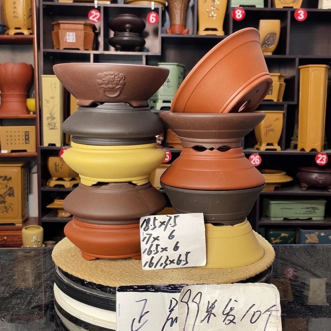 D-盆尚好紫砂花盆