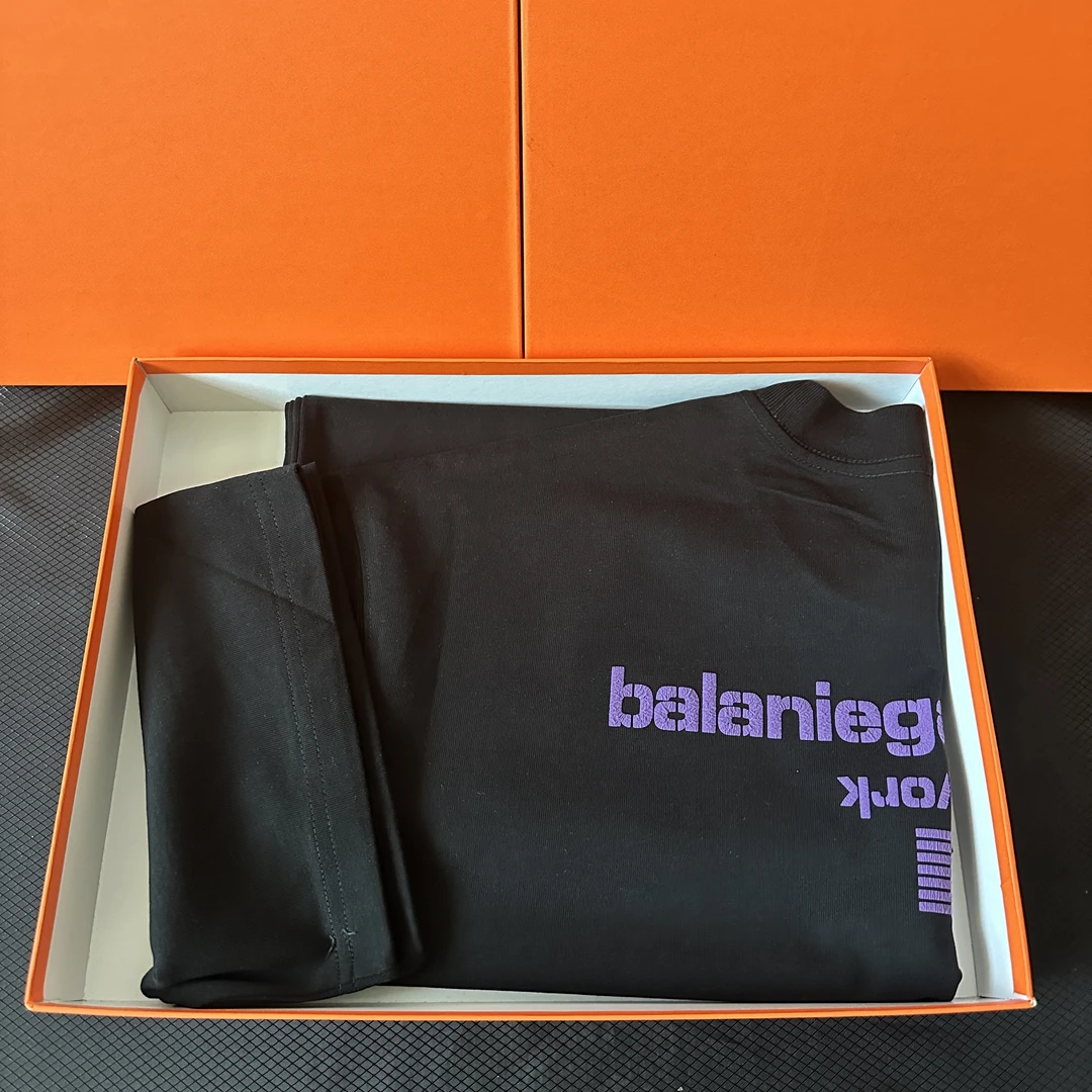 【9160】短袖手工磨破短袖水发泡印刷卡通钻字母重磅纯棉针织落肩