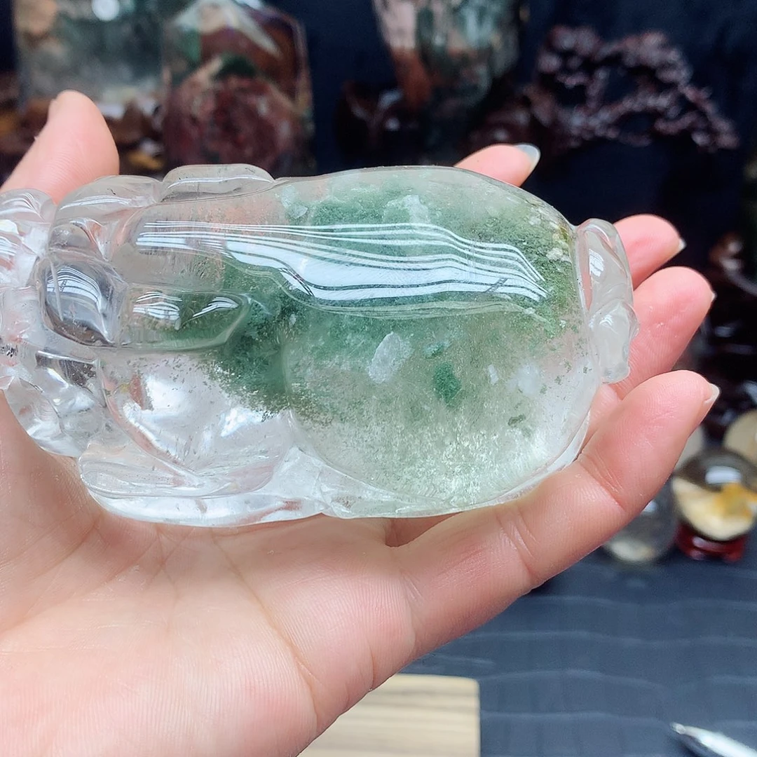 水晶珠宝半成品未镶嵌运*