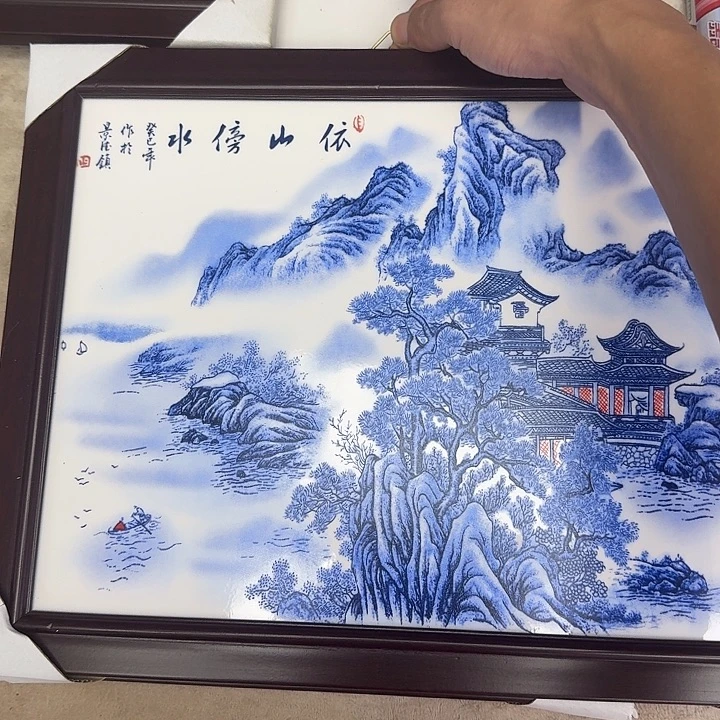 摆件瓷板画瓷板画