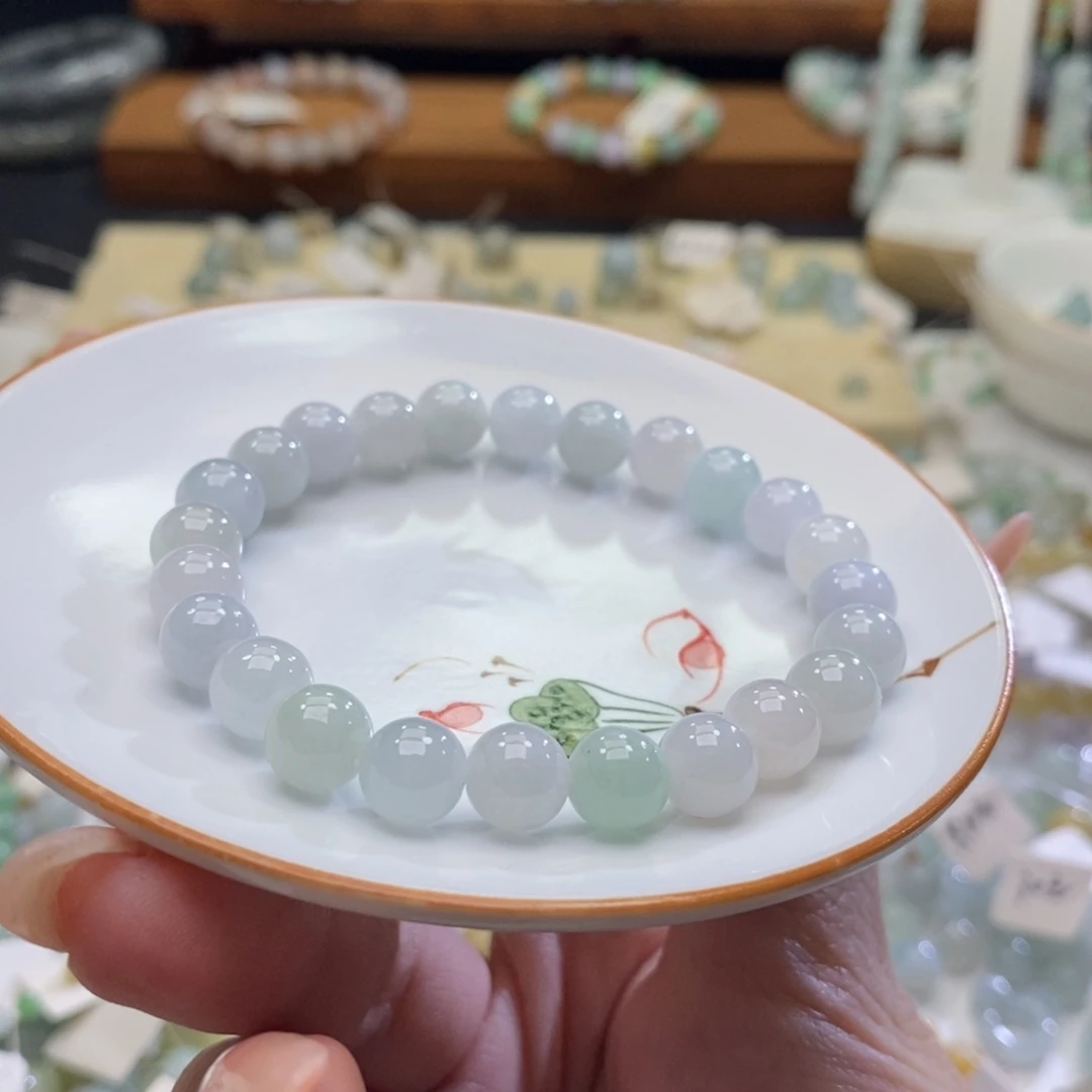 手链翡翠未镶嵌翡翠d2227卡7.7