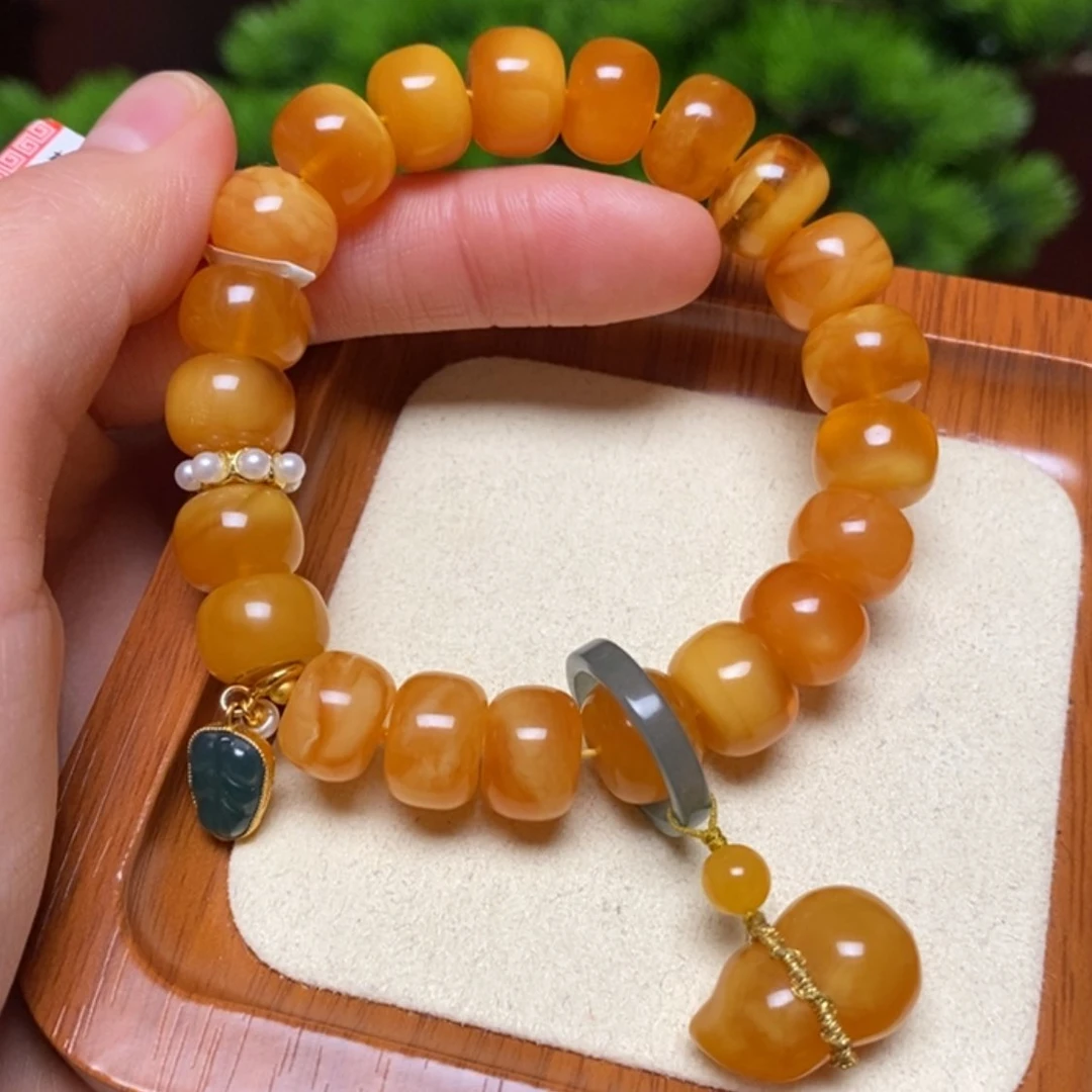 【闪购商品】手链蜜蜡未镶嵌手串
