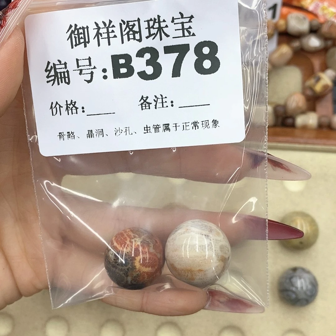 硅化珊瑚（珊瑚玉）颈饰未镶嵌?****