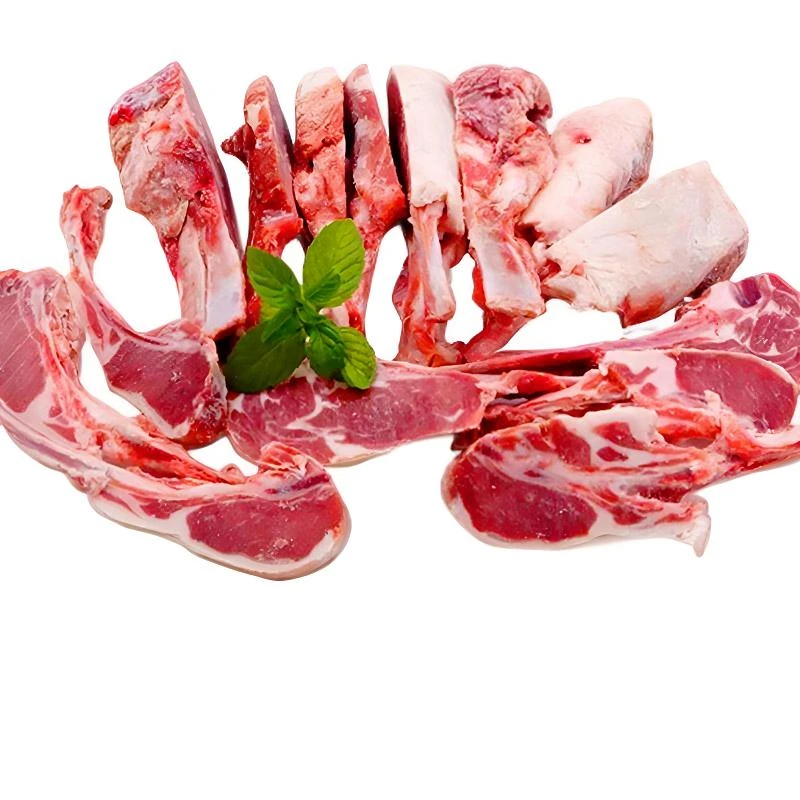 内蒙羔羊小排切块 法排边 清真 3斤 偏肥有碎小块的 介意勿拍