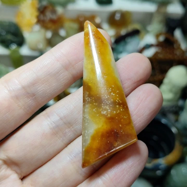 未镶嵌岫玉挂坠款式