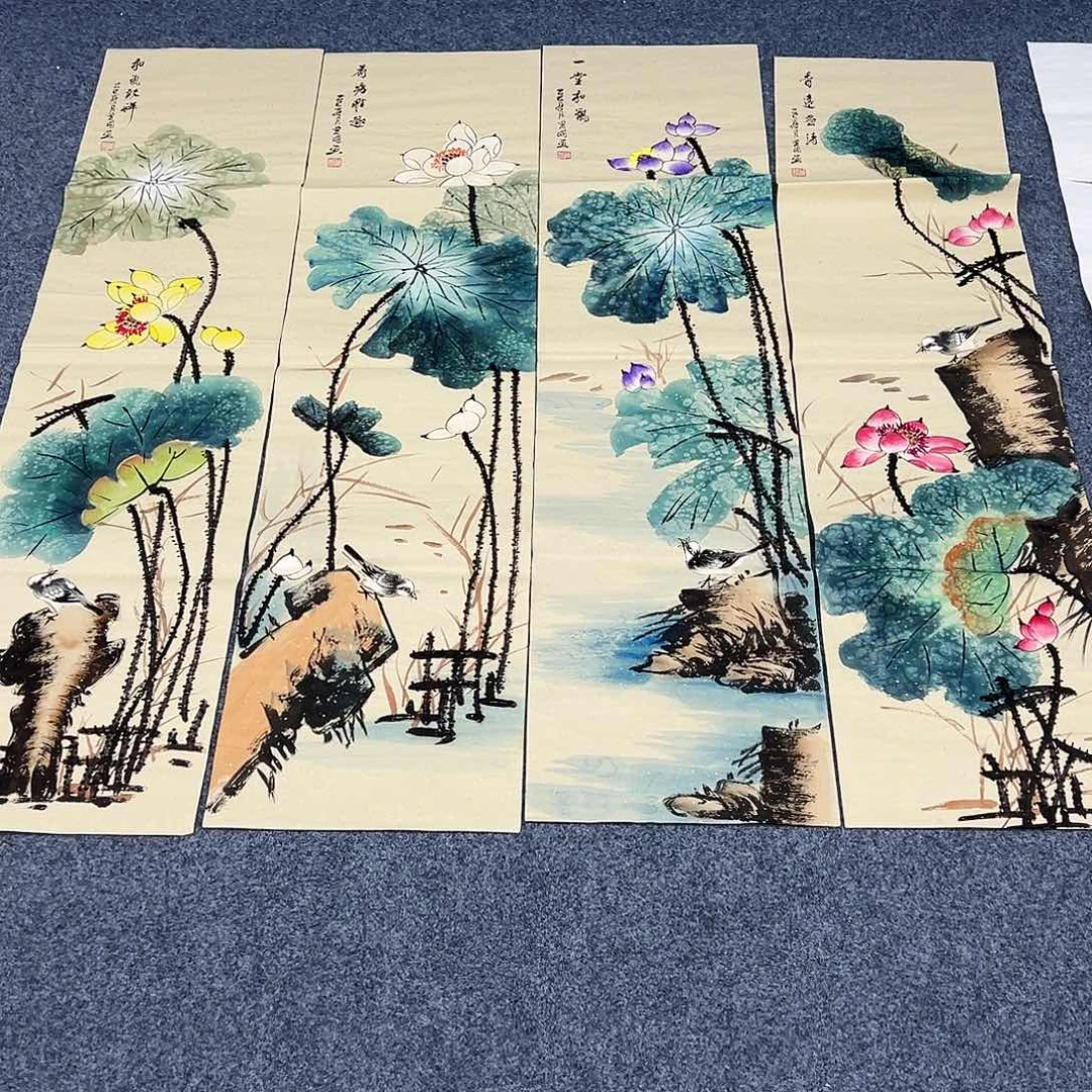 国画纯手绘作品欣赏