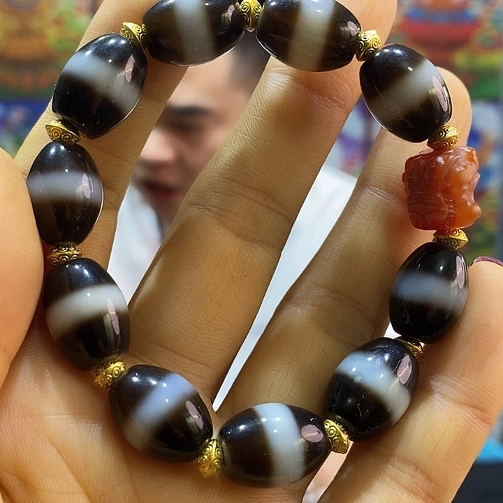 玛瑙/玉髓手链未镶嵌106