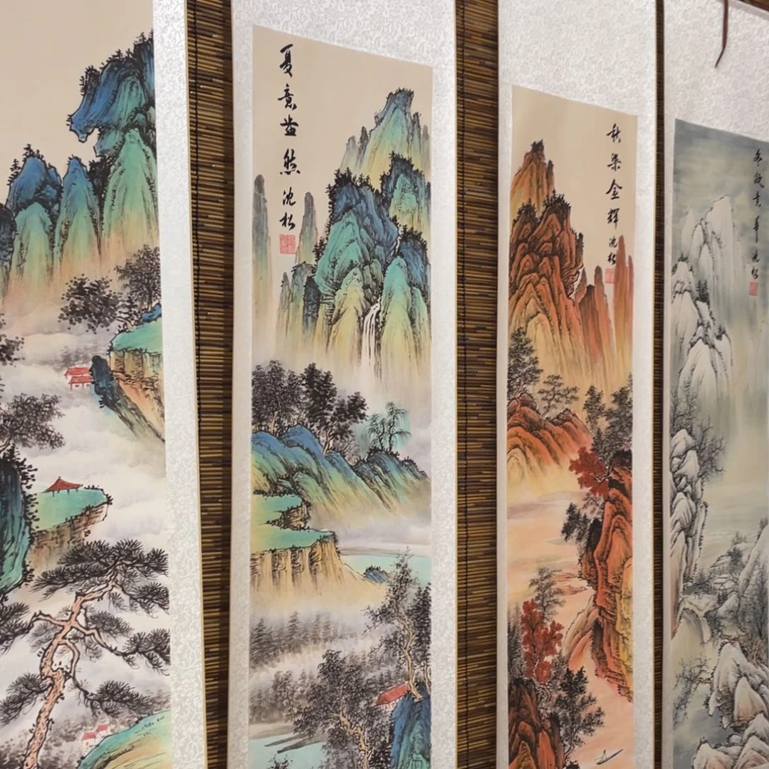 国画老师手绘带运险w