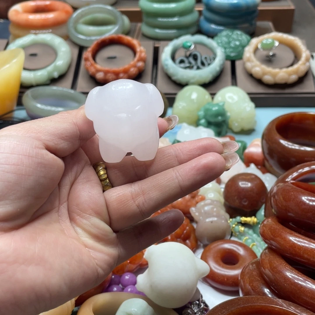 石英质玉手镯合金冬**雨
