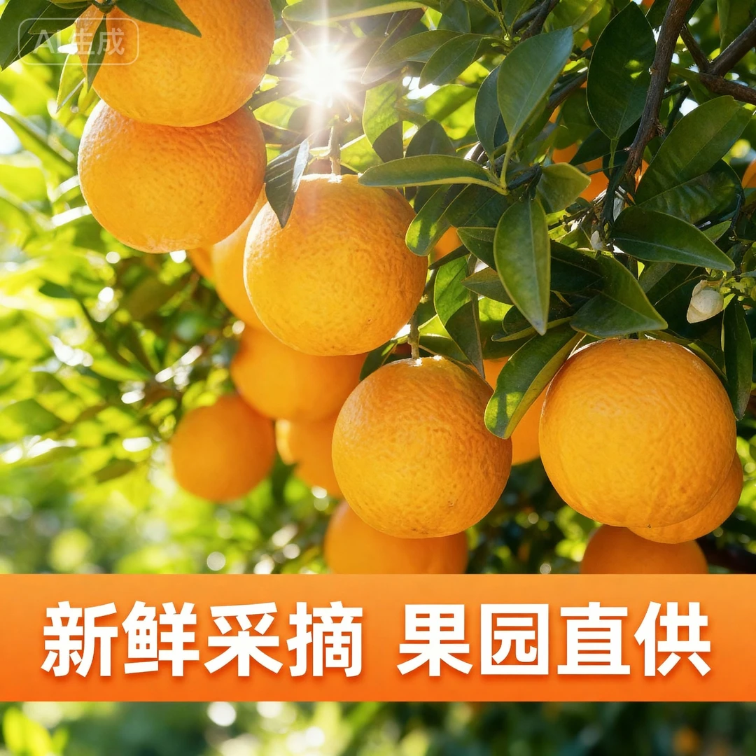 江西婆媳专属正宗江西赣南脐橙新鲜现摘水果产地直发香甜多汁