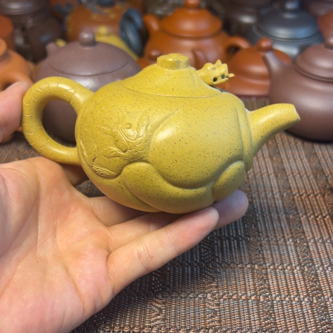 紫砂茶壶宜兴原矿紫砂壶180毫升容量